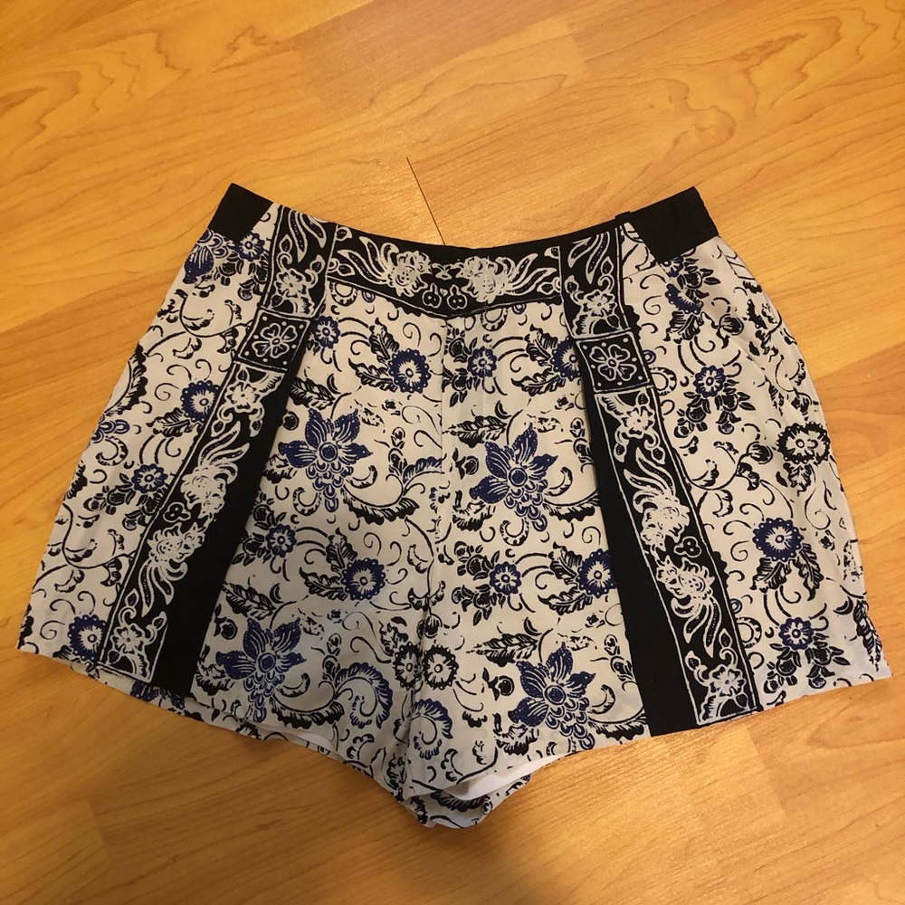 Madewell silk shorts